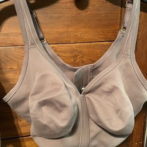 Soma Embraceable FC wireless unlined bra Purple gray
